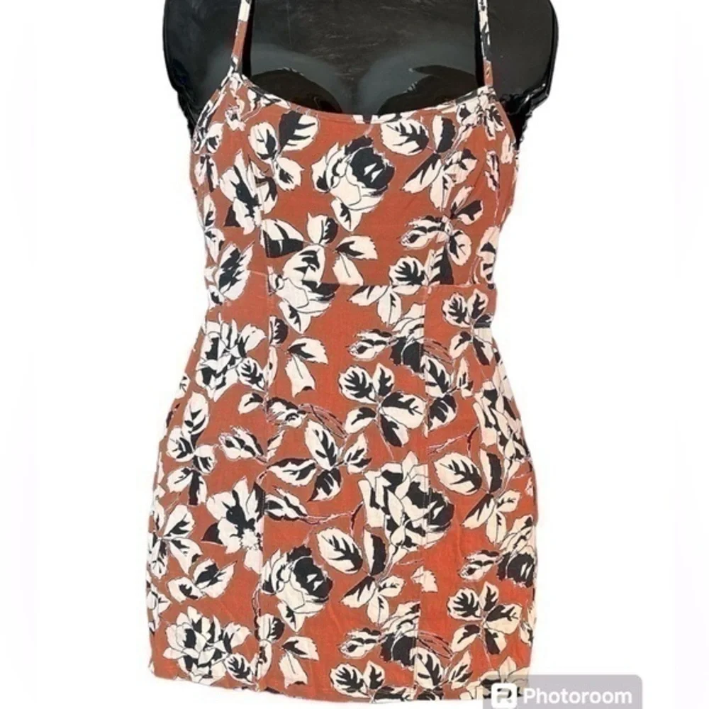 Free People Floral Print Mini Dress